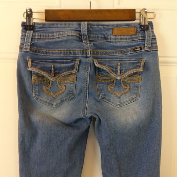 (3/$20) YMI distressed straight leg jeans - Picture 9 of 14